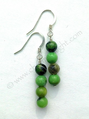 Chrysoprase Earrings